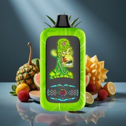 Fumot Digital Monkey 40000 Puffs, Duální Mesh Cívka, Tropická Duhová Exploze