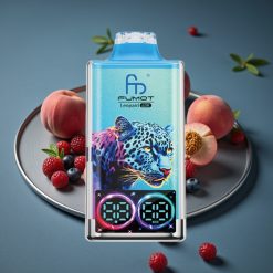 Fumot Leopard 40K Puffs Broskvové Bobule, Dual Mesh, 700mAh, Type-C