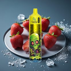 Fumot RandM Tornado 30000 Puffs Jahoda Led 30mL 5% 1.0 Ohm