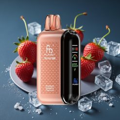 Fumot Tornado 20000 Puffs Duální Mřížková Cívka 20ml 850mAh Jahoda Malina Třešeň Led