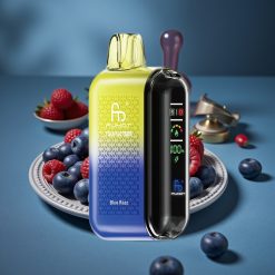 Fumot Tornado 20000 Puffs Modrý Malinový Dual Mesh Coil 20ml 850mAh