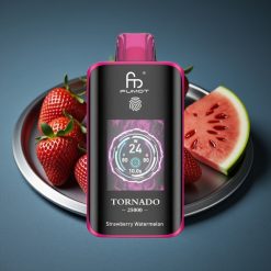 Fumot Tornado 25000 Puffs Jahodový Meloun HD Screen 20ml 700mAh Type-C
