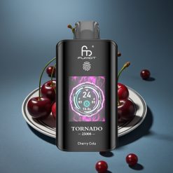 Fumot Tornado 25000 Puffs Višňová Kola HD Screen 700mAh 20ml