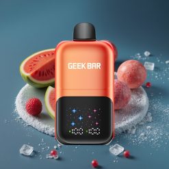 GEEK BAR 2GO 50000 Puffs Vodní meloun Bubble Gum Led, interaktivní obrazovka, 20mL
