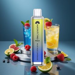 Hayati Pro Max 4000 Puffs Disposable Vape Modrá Malina Limonáda 2ml 1400mAh