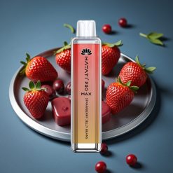 Hayati Pro Max 4000 Puffs Jednorázová E-cigareta Jahodové Želé Bonbóny, 2ml/10ml, 1400mAh