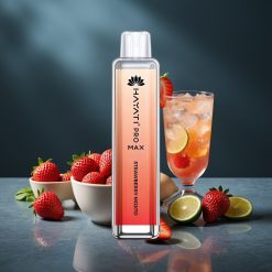 Hayati Pro Max 4000 Puffs Jednorázová E-cigareta Jahodový Mojito, 2ml/10ml, 1400mAh