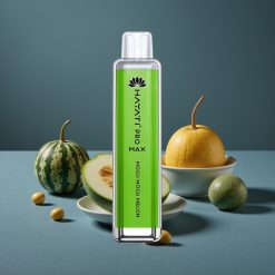 Hayati Pro Max 4000 Puffs Jednorázová E-cigareta Mogu Mogu Melon, 1400mAh, 2ml/10ml
