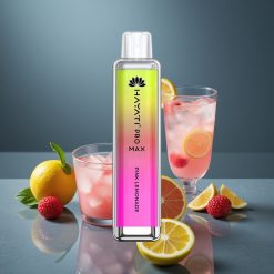 Hayati Pro Max 4000 Puffs Růžová Limonáda, 5% Nikotin, 1400mAh