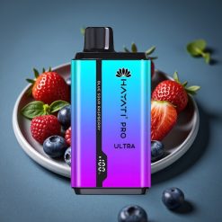 Hayati Pro Ultra 15000 Puffs Borůvka Jahoda Mentol 2×12ml 2%