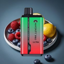 Hayati Pro Ultra 15000 Puffs Borůvka Malina Třešeň Citron & Borůvka 850mAh 2×12ml 2%