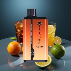 Hayati Pro Ultra 15000 Puffs Cola Ice Pomeranč Citron & Limetka 2×12ml 2%