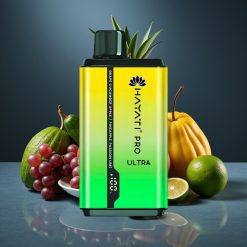 Hayati Pro Ultra 15000 Puffs Hroznová Okurka Jablko Ananas Pařížská Limetka 2×12ml 2%