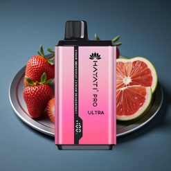 Hayati Pro Ultra 15000 Puffs Jahoda Grapefruit Jahoda Dragonfruit 850mAh 2×12ml