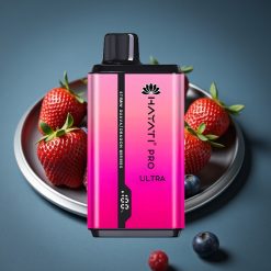 Hayati Pro Ultra 15000 Puffs Jahoda Guava Dračí Bobule 850mAh 2×12ml 2%