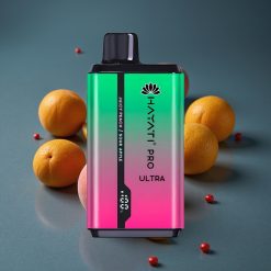 Hayati Pro Ultra 15000 Puffs Kyselé Jablko Šťavnatá Broskev 2×12ml 2%