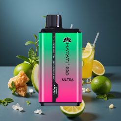 Hayati Pro Ultra 15000 Puffs Šumivý Citron & Lime Meloun Čerstvá Máta 2×12ml 2%