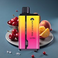 Hayati Pro Ultra 15000 Puffs Třešeň Led Broskve Mango 2×12ml 2%