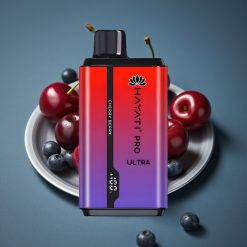 Hayati Pro Ultra 15000 Puffs Višeň-Borůvka 2×12ml 2%