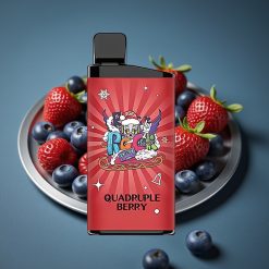 IGET Bar 3500 Puffs Čtyřnásobná Bobule, 1400 mAh, 1.2 Ohm Mesh Coil