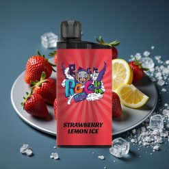 IGET Bar 3500 Puffs Jahodovo-Citrónová Ledová 1.2 Ohm Mesh Coil 1400 mAh