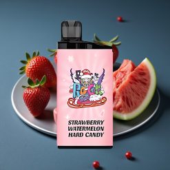 IGET Bar 3500 Puffs Jahodový Meloun Tvrdý Bonbón 1400 mAh 1.2 Ohm Mesh Coil