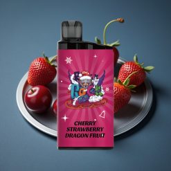 IGET Bar 3500 Puffs Třešeň Jahoda Dračí Ovoce, 1400 mAh, 1.2 Ohm Mesh Coil