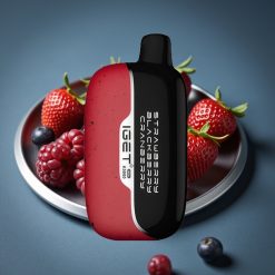 IGET Moon K5000 Puffs Jahoda Ostružina Brusinka, 5000 Puffs, 1.35 Ohm Mesh