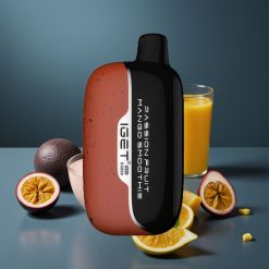 IGET Moon K5000 Puffs Passion Fruit Mango Smoothie 5000 Puffs 1.35 Ohm 81.5 g