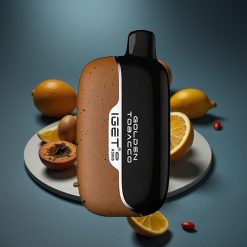 IGET Moon K5000 Puffs Zlatý Tabák 5000 Puffs, 1.35 Ohm Mesh Coil