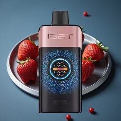 IGET ONE 12000 Puffs Disposable Vape Chupa Chups Jahoda, 2700 mAh, 0.6 ohm Dual Mesh