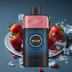 IGET ONE 12000 Puffs Disposable Vape Jahoda Granátové Jablko Led, 2700 mAh, 0.6 ohm