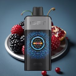 IGET ONE 12000 Puffs Disposable Vape Ostružina Třešeň Granátové Jablko 2700 mAh Dual Mesh