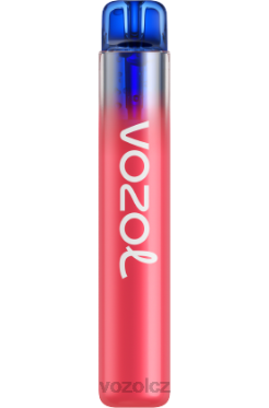 VOZOL NEON 800 jahodová brusinková žvýkačka DNJ2280 VOZOL Vape Store