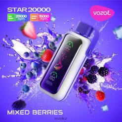 VOZOL STAR 20 000 smíšené bobule 6F2V6614 | Vozol Vape Cena